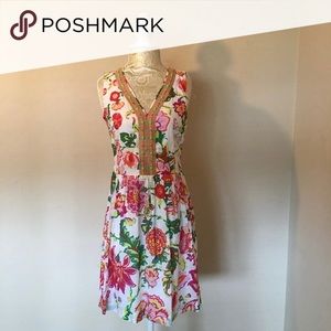 Vineyard Vines Floral Dress - Size 4